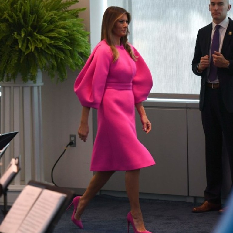 melania trump mini dress